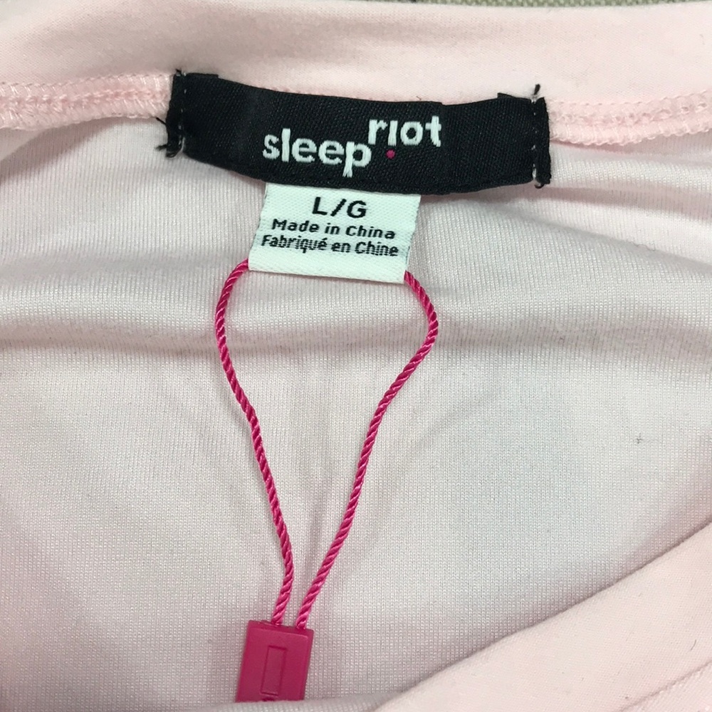 🎁 Sleep Riot Long Sleeve Top Pyjama - Picture 6 of 8